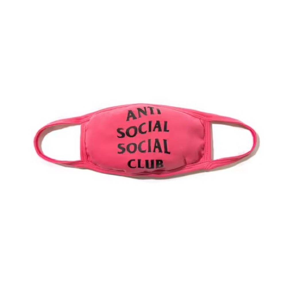 Brand New** Anti Social Social Club Vibrant Pink Masks